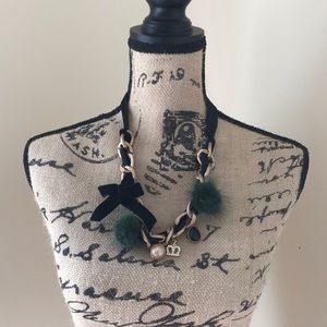 Fun statement necklace.